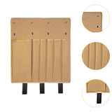 Maxbell Fishing Rod Holder Bag Folding Detachable Organizer for Camping Cart Outdoor Khaki