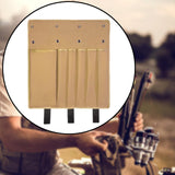 Maxbell Fishing Rod Holder Bag Folding Detachable Organizer for Camping Cart Outdoor Khaki