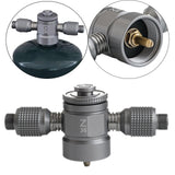Maxbell 3 Outlet Camping Grill Adapter 1 to three Gas Tank Adapter for Backpacking Beach