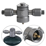 Maxbell 3 Outlet Camping Grill Adapter 1 to three Gas Tank Adapter for Backpacking Beach