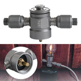 Maxbell 3 Outlet Camping Grill Adapter 1 to three Gas Tank Adapter for Backpacking Beach