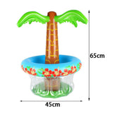 Maxbell Inflatable Beer Cooler Decor Drink Cooler for Hawaiian Party Picnic Birthday Coconut Tree 65x45cm