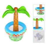 Maxbell Inflatable Beer Cooler Decor Drink Cooler for Hawaiian Party Picnic Birthday Coconut Tree 65x45cm