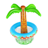 Maxbell Inflatable Beer Cooler Decor Drink Cooler for Hawaiian Party Picnic Birthday Coconut Tree 65x45cm