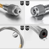 Maxbell Propane Tank Adapter Hose Replacement Butane Adapter for Outdoor Camping BBQ