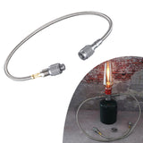 Maxbell Propane Tank Adapter Hose Replacement Butane Adapter for Outdoor Camping BBQ