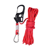 Maxbell 5mm Tent Guy Rope Nylon Tent Lanyard Wind Rope for Backpacking Awning Canopy Red
