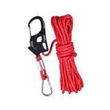 Maxbell 5mm Tent Guy Rope Nylon Tent Lanyard Wind Rope for Backpacking Awning Canopy Red