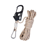 Maxbell 5mm Tent Guy Rope Nylon Tent Lanyard Wind Rope for Backpacking Awning Canopy Khaki