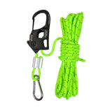 Maxbell 5mm Tent Guy Rope Nylon Tent Lanyard Wind Rope for Backpacking Awning Canopy Green