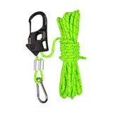 Maxbell 5mm Tent Guy Rope Nylon Tent Lanyard Wind Rope for Backpacking Awning Canopy Green