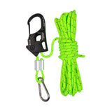 Maxbell 5mm Tent Guy Rope Nylon Tent Lanyard Wind Rope for Backpacking Awning Canopy Green
