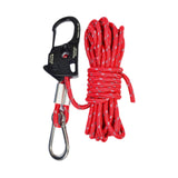 Maxbell 6mm Tent Guy Rope Aluminum Alloy Self Locking Regulator for Backpacking Tent Red