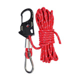 Maxbell 6mm Tent Guy Rope Aluminum Alloy Self Locking Regulator for Backpacking Tent Red