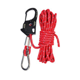 Maxbell 6mm Tent Guy Rope Aluminum Alloy Self Locking Regulator for Backpacking Tent Red