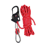 Maxbell 6mm Tent Guy Rope Aluminum Alloy Self Locking Regulator for Backpacking Tent Red