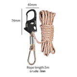 Maxbell 6mm Tent Guy Rope Aluminum Alloy Self Locking Regulator for Backpacking Tent Khaki