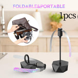 Maxbell Fly Fans for Outdoor Tables Keeps Your Food Clean for Barbecue BBQ Restaurant Rechargeable