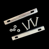 Maxbell Iron Bike Rear Basket Fixing Kits Fixed Gaskets for Road Bike Mountain Bike 2pcs Fixed Gaskets