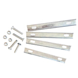 Maxbell Iron Bike Rear Basket Fixing Kits Fixed Gaskets for Road Bike Mountain Bike 4pcs Fixed Gaskets