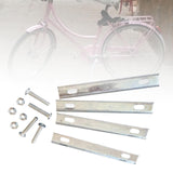Maxbell Iron Bike Rear Basket Fixing Kits Fixed Gaskets for Road Bike Mountain Bike 4pcs Fixed Gaskets