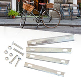 Maxbell Iron Bike Rear Basket Fixing Kits Fixed Gaskets for Road Bike Mountain Bike 4pcs Fixed Gaskets