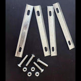 Maxbell Iron Bike Rear Basket Fixing Kits Fixed Gaskets for Road Bike Mountain Bike 4pcs Fixed Gaskets