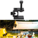 Maxbell Deck Clamp Backyard for Railings Posts Bannister Adjustable Porch Rails Clamp black