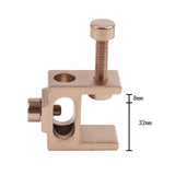 Maxbell Deck Clamp Backyard for Railings Posts Bannister Adjustable Porch Rails Clamp pink