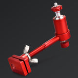 Maxbell Night Fishing Light Bracket Removable Aluminum Alloy Lamp Stand Fishing Tool Red