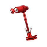 Maxbell Night Fishing Light Bracket Removable Aluminum Alloy Lamp Stand Fishing Tool Red