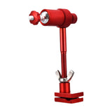 Maxbell Night Fishing Light Bracket Removable Aluminum Alloy Lamp Stand Fishing Tool Red