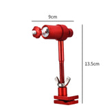 Maxbell Night Fishing Light Bracket Removable Aluminum Alloy Lamp Stand Fishing Tool Red