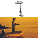 Maxbell Night Fishing Light Bracket Removable Aluminum Alloy Lamp Stand Fishing Tool Gray