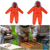 Maxbell Bee Keepers Suit Anti Bite Clothes Sting Proof Coverall Tools Beekeeper Suit m