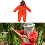 Maxbell Bee Keepers Suit Anti Bite Clothes Sting Proof Coverall Tools Beekeeper Suit L