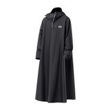 Maxbell Hooded Rain Poncho Waterproof Raincoat for Outdoor Activities Camping Travel Length 134cm