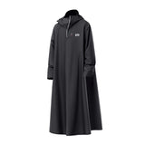 Maxbell Maxbell Hooded Rain Poncho Waterproof Raincoat for Outdoor Activities Camping Travel Length 138cm