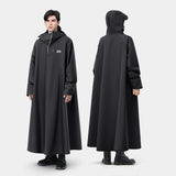 Maxbell Maxbell Hooded Rain Poncho Waterproof Raincoat for Outdoor Activities Camping Travel Length 138cm