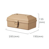 Maxbell Outdoor Storage Bin with Lid and Handle Container for Hiking Barbecue Travel Khaki