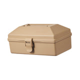 Maxbell Outdoor Storage Bin with Lid and Handle Container for Hiking Barbecue Travel Khaki
