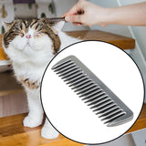 Maxbell Horse Comb Tool Aluminum Cattle Grooming Brush for Animal Dogs Grooming