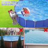 Maxbell Poolside Storage Basket for above Ground Pools for Towels Sundries Drinks