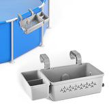 Maxbell Poolside Storage Basket for above Ground Pools for Towels Sundries Drinks