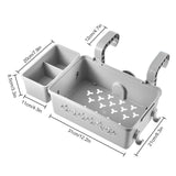 Maxbell Poolside Storage Basket for above Ground Pools for Towels Sundries Drinks