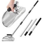 Maxbell Long Handle Sand Scoop Handheld Versatile Portable Pole Detector Accessories