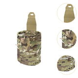 Maxbell Belt Pouch Water Bottle Bag Mesh Drawstring Bag for Fishing Motorbike Hiking Multicolor