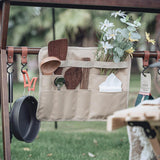 Maxbell Tableware Storage Bag Camping Tableware Bag for Camping Backpacking Barbecue