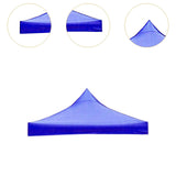 Maxbell Tent Top Cover Oxford Cloth Canopy Cover Only for Picnic Garden Patio 1.95mx1.95m Blue
