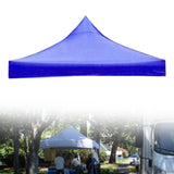 Maxbell Tent Top Cover Oxford Cloth Canopy Cover Only for Picnic Garden Patio 2.9mx2.9m Blue